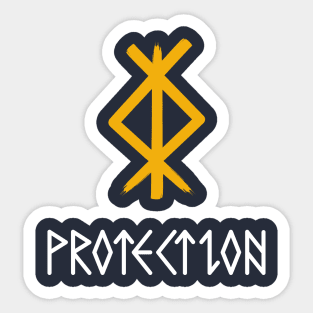 Viking Protection Rune Sticker